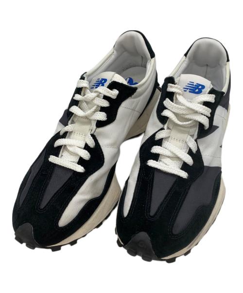 NEW BALANCE（ニューバランス）NEW BALANCE (ニューバランス) スニーカー ホワイト×ブラック サイズ:27の古着・服飾アイテム
