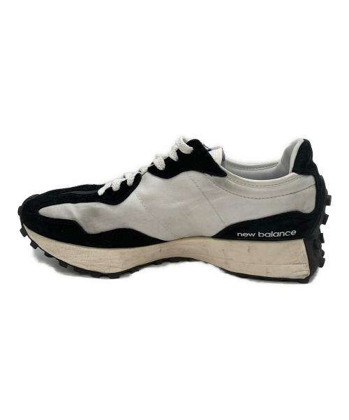 NEW BALANCE（ニューバランス）NEW BALANCE (ニューバランス) スニーカー ホワイト×ブラック サイズ:27の古着・服飾アイテム
