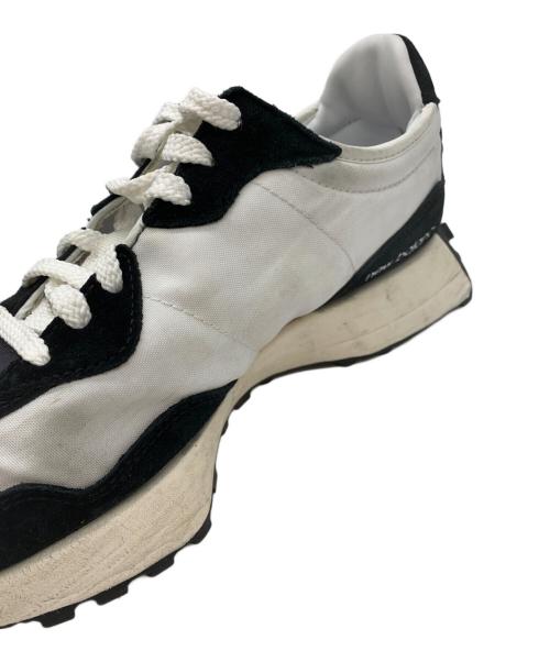 NEW BALANCE（ニューバランス）NEW BALANCE (ニューバランス) スニーカー ホワイト×ブラック サイズ:27の古着・服飾アイテム