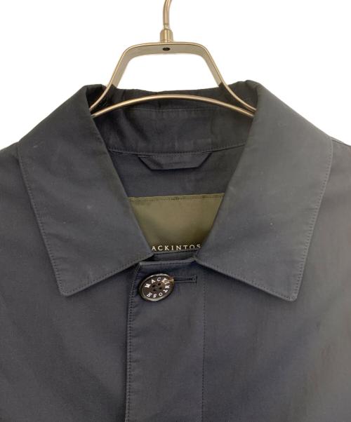 MACKINTOSH LONDON（マッキントッシュ ロンドン）MACKINTOSH LONDON (マッキントッシュ ロンドン) ステンカラーコート ブラック サイズ:Ｌの古着・服飾アイテム