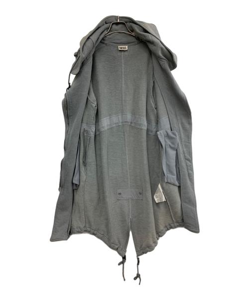 DIESEL（ディーゼル）DIESEL (ディーゼル) ジップパーカー グレー サイズ:XSの古着・服飾アイテム