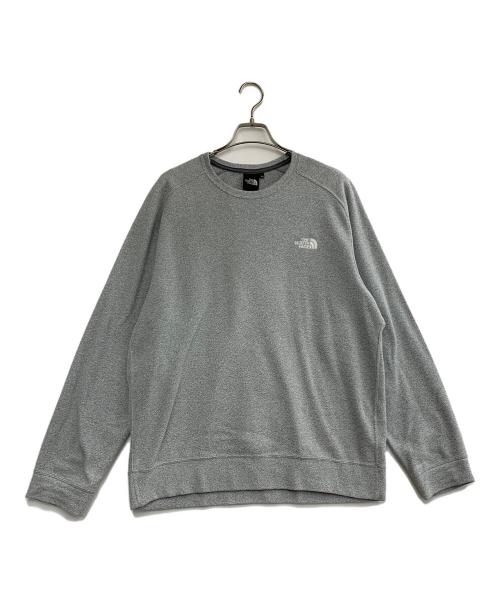 THE NORTH FACE（ザ ノース フェイス）THE NORTH FACE (ザ ノース フェイス) マイクロフリースクルー グレー サイズ:XLの古着・服飾アイテム