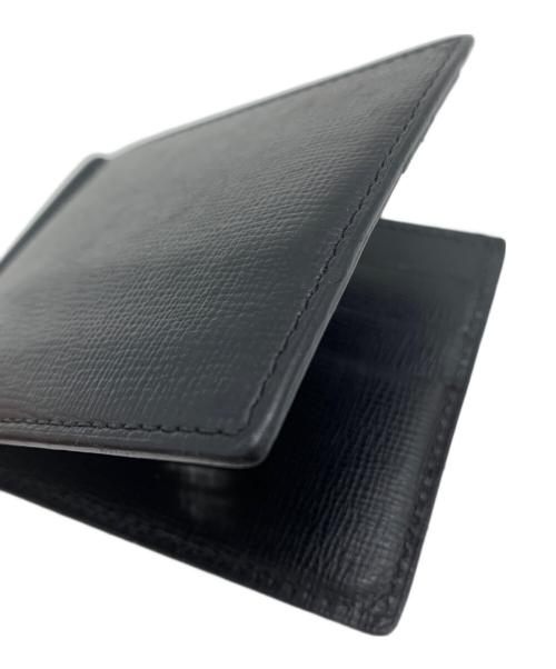 Valextra（ヴァレクストラ）Valextra (ヴァレクストラ) カードケース ブラックの古着・服飾アイテム