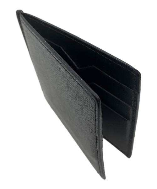 Valextra（ヴァレクストラ）Valextra (ヴァレクストラ) カードケース ブラックの古着・服飾アイテム