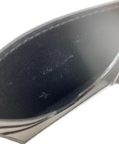 Valextra（ヴァレクストラ）Valextra (ヴァレクストラ) カードケース ブラックの古着・服飾アイテム