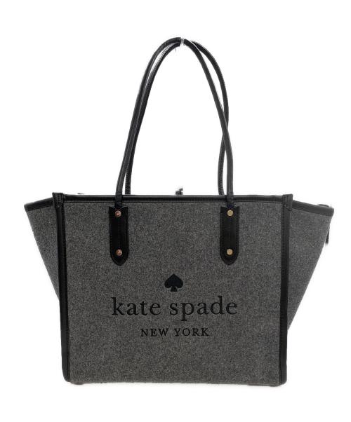 Kate Spade（ケイトスペード）Kate Spade (ケイトスペード) トートバッグ グレーの古着・服飾アイテム