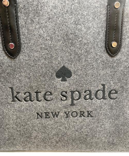 Kate Spade（ケイトスペード）Kate Spade (ケイトスペード) トートバッグ グレーの古着・服飾アイテム