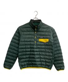 Patagonia（パタゴニア）の古着「Down-SnapT Pullover」｜グリーン