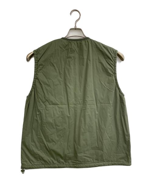 DANTON（ダントン）DANTON (ダントン) ノーカラーインサレーションベスト グリーン サイズ:L 未使用品の古着・服飾アイテム