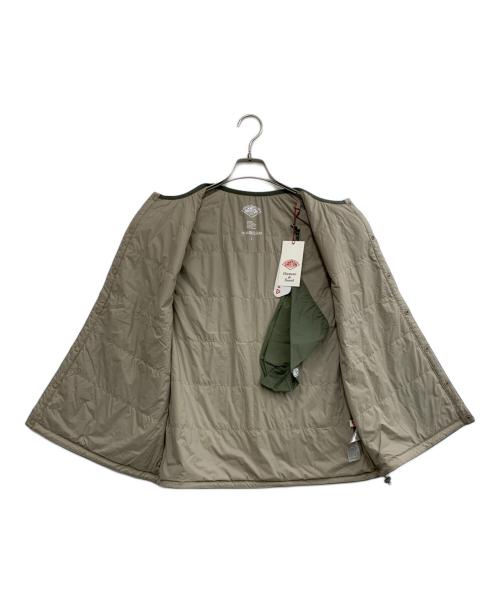 DANTON（ダントン）DANTON (ダントン) ノーカラーインサレーションベスト グリーン サイズ:L 未使用品の古着・服飾アイテム