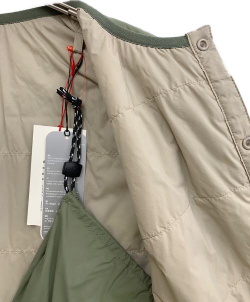 DANTON（ダントン）DANTON (ダントン) ノーカラーインサレーションベスト グリーン サイズ:L 未使用品の古着・服飾アイテム