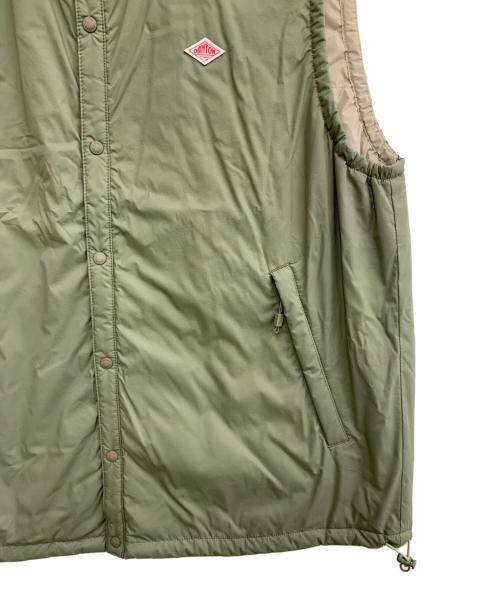DANTON（ダントン）DANTON (ダントン) ノーカラーインサレーションベスト グリーン サイズ:L 未使用品の古着・服飾アイテム