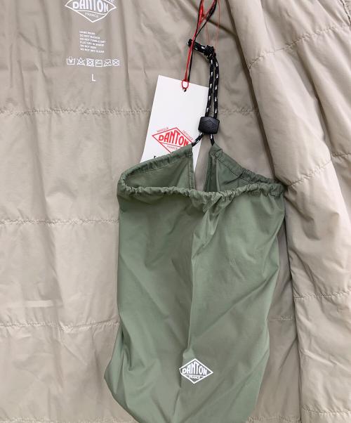 DANTON（ダントン）DANTON (ダントン) ノーカラーインサレーションベスト グリーン サイズ:L 未使用品の古着・服飾アイテム