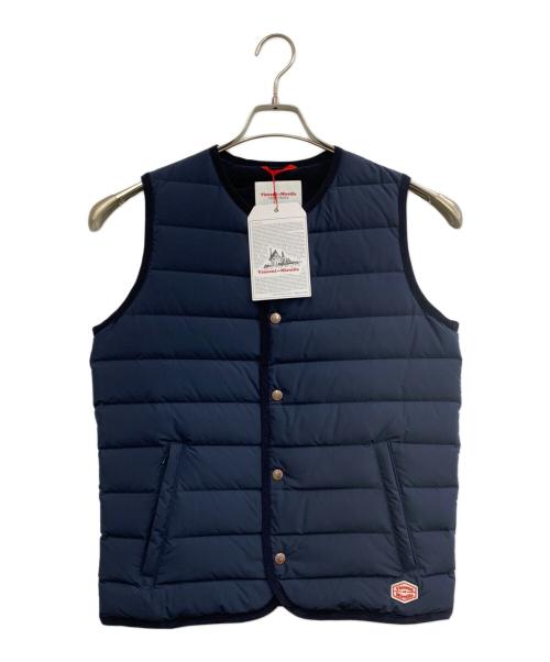 VINCENT ET MIREILLE（ヴァンソンエミレイユ）VINCENT ET MIREILLE (ヴァンソンエミレイユ) ダウンベスト ネイビー サイズ:38 未使用品の古着・服飾アイテム