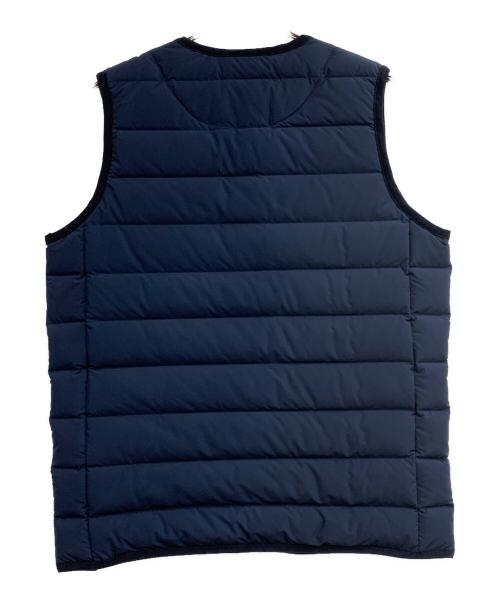 VINCENT ET MIREILLE（ヴァンソンエミレイユ）VINCENT ET MIREILLE (ヴァンソンエミレイユ) ダウンベスト ネイビー サイズ:38 未使用品の古着・服飾アイテム