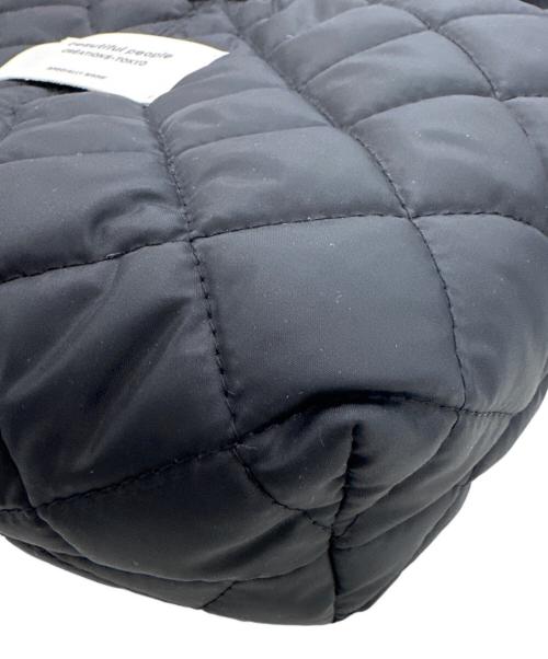 beautiful people（ビューティフルピープル）beautiful people (ビューティフルピープル) ARK (アーク) キルトワンショルダーバッグ ブラック 未使用品の古着・服飾アイテム