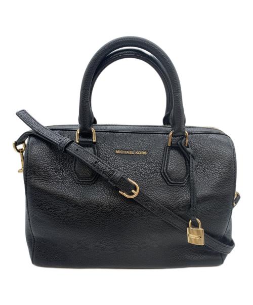 MICHAEL KORS（マイケル・コース）MICHAEL KORS (マイケル・コース) 2WAYショルダーバッグ ブラックの古着・服飾アイテム