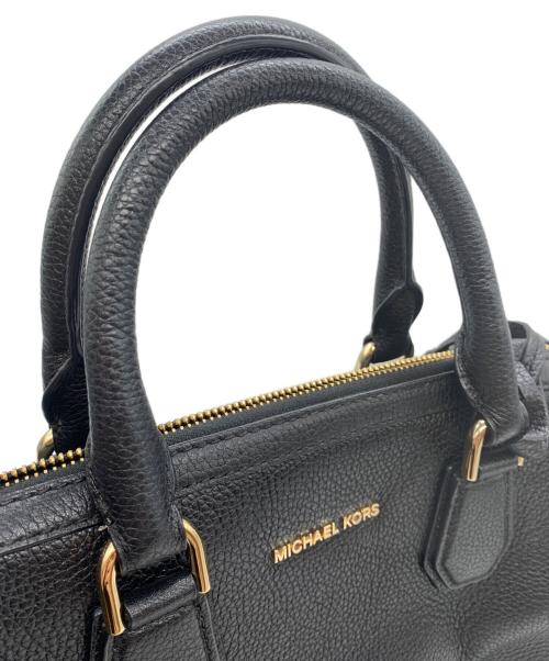 MICHAEL KORS（マイケル・コース）MICHAEL KORS (マイケル・コース) 2WAYショルダーバッグ ブラックの古着・服飾アイテム