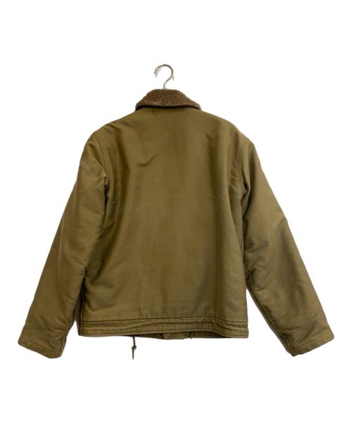 THE REAL McCOY'S（ザ・リアルマッコイズ）THE REAL McCOY'S (ザ・リアルマッコイズ) N-1デッキジャケット カーキ サイズ:34の古着・服飾アイテム