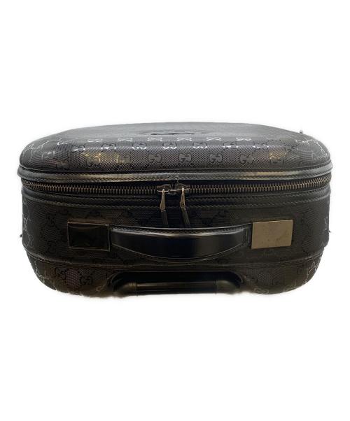 GUCCI（グッチ）GUCCI (グッチ) キャリーバッグ ブラックの古着・服飾アイテム