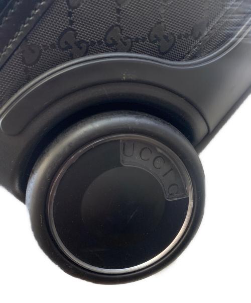 GUCCI（グッチ）GUCCI (グッチ) キャリーバッグ ブラックの古着・服飾アイテム