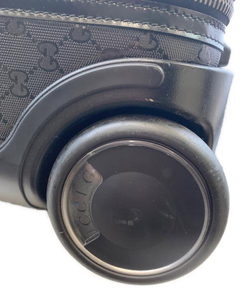 GUCCI（グッチ）GUCCI (グッチ) キャリーバッグ ブラックの古着・服飾アイテム