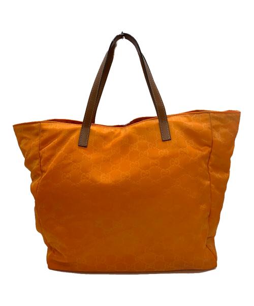 GUCCI（グッチ）GUCCI (グッチ) ハンドバッグ オレンジの古着・服飾アイテム