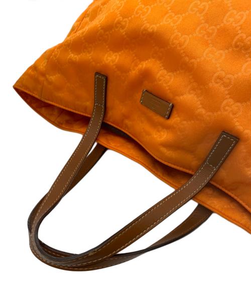 GUCCI（グッチ）GUCCI (グッチ) ハンドバッグ オレンジの古着・服飾アイテム