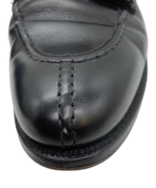 Crockett & Jones（クロケット＆ジョーンズ）Crockett & Jones (クロケット＆ジョーンズ) ダブルモンクストラップシューズ ブラック サイズ:25の古着・服飾アイテム