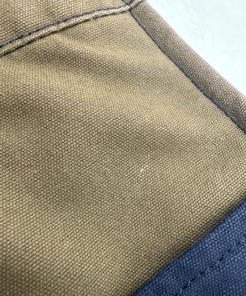 HERMES（エルメス）HERMES (エルメス) トートバッグ　フールトゥMM カーキ×ネイビーの古着・服飾アイテム