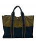 HERMES (エルメス) トートバッグ　フールトゥMM カーキ×ネイビー：14000円