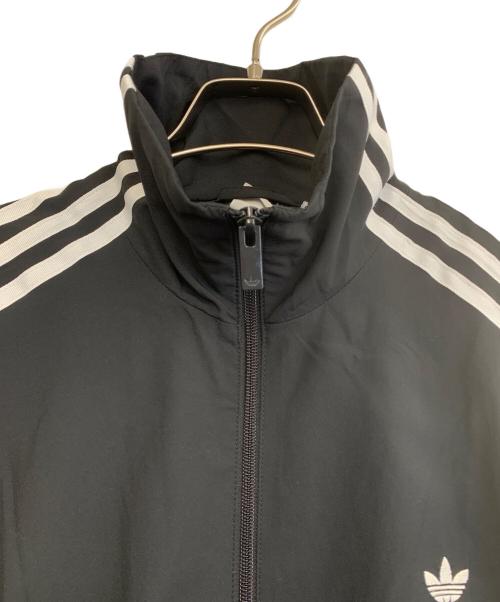 adidas（アディダス）adidas (アディダス) オーバーサイズ トラックトップ ブラック サイズ:Mの古着・服飾アイテム