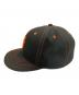 New Era (ニューエラ) 59FIFTY 40th anniversary(2002) ニューヨークメッツ ブラック×オレンジ サイズ:SIZE 7 5/8：5000円