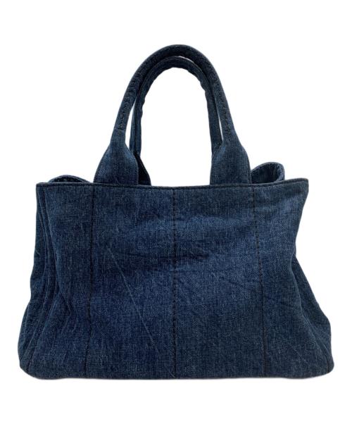 PRADA（プラダ）PRADA (プラダ) トートバッグ インディゴの古着・服飾アイテム