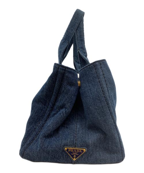 PRADA（プラダ）PRADA (プラダ) トートバッグ インディゴの古着・服飾アイテム