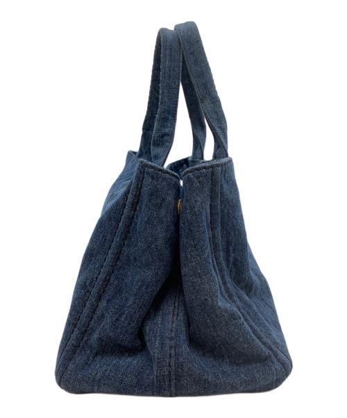 PRADA（プラダ）PRADA (プラダ) トートバッグ インディゴの古着・服飾アイテム