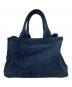 PRADA (プラダ) トートバッグ インディゴ：45000円