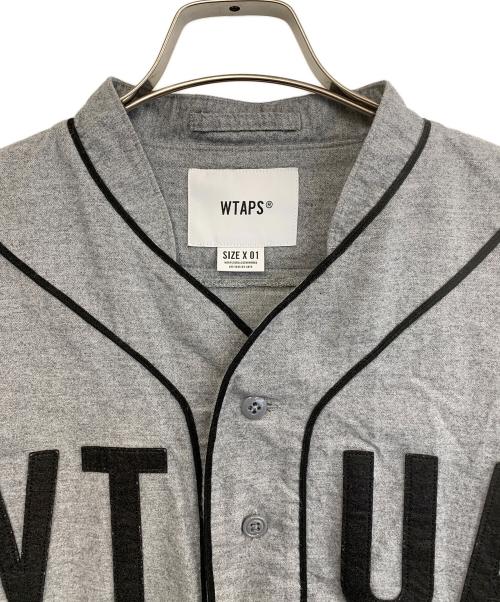 WTAPS（ダブルタップス）WTAPS (ダブルタップス) 半袖シャツ グレー サイズ:01の古着・服飾アイテム