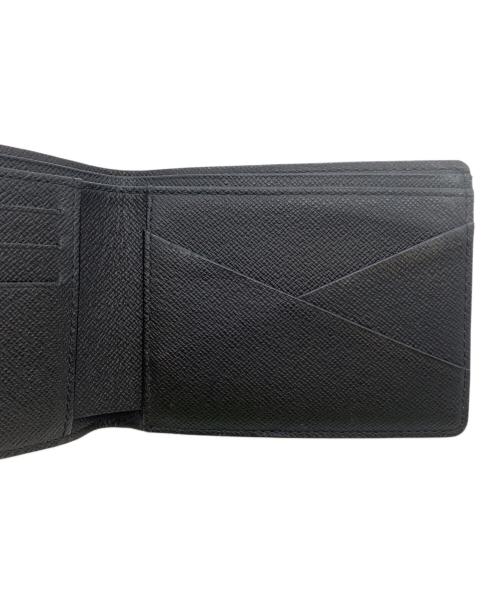 LOUIS VUITTON（ルイ ヴィトン）LOUIS VUITTON (ルイ ヴィトン) 2つ折り財布 ブラックの古着・服飾アイテム