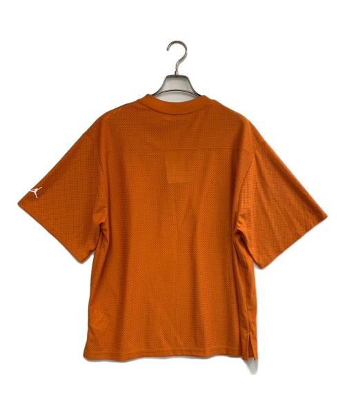 NIKE（ナイキ）NIKE (ナイキ) メッシュジャージ-トップ オレンジ サイズ:Mの古着・服飾アイテム
