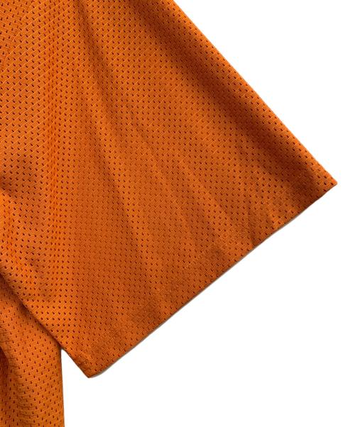 NIKE（ナイキ）NIKE (ナイキ) メッシュジャージ-トップ オレンジ サイズ:Mの古着・服飾アイテム
