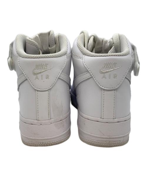 NIKE（ナイキ）NIKE (ナイキ) ミッドカットスニーカー ホワイト サイズ:24.5の古着・服飾アイテム