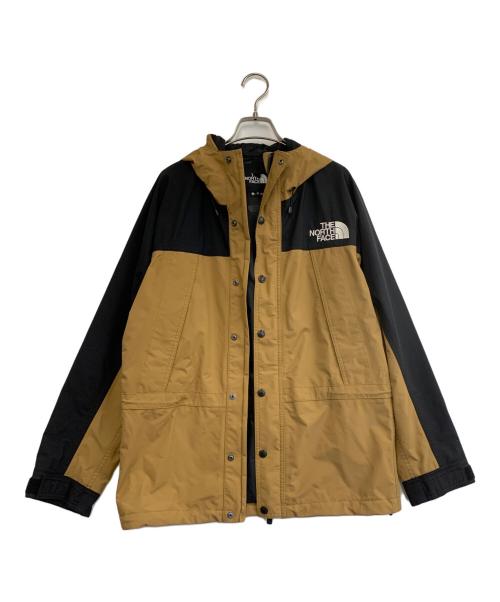 THE NORTH FACE（ザ ノース フェイス）THE NORTH FACE (ザ ノース フェイス) マウンテンライトジャケット ブラウン×ブラック サイズ:Sの古着・服飾アイテム