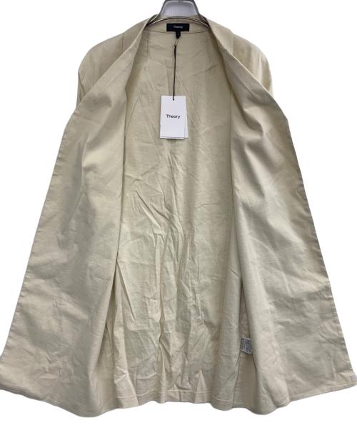theory（セオリー）theory (セオリー) リネン混コート ベージュ サイズ:Sの古着・服飾アイテム