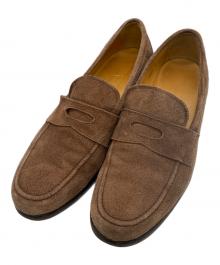 HIROSHI TSUBOUCHI（ヒロシツボウチ）の古着「スエードローファー」｜ブラウン