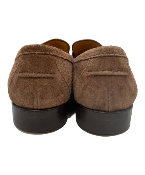 HIROSHI TSUBOUCHI（ヒロシツボウチ）HIROSHI TSUBOUCHI (ヒロシツボウチ) スエードローファー ブラウン サイズ:26の古着・服飾アイテム