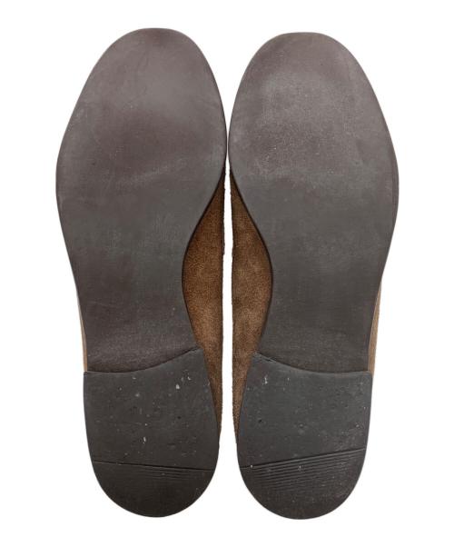 HIROSHI TSUBOUCHI（ヒロシツボウチ）HIROSHI TSUBOUCHI (ヒロシツボウチ) スエードローファー ブラウン サイズ:26の古着・服飾アイテム