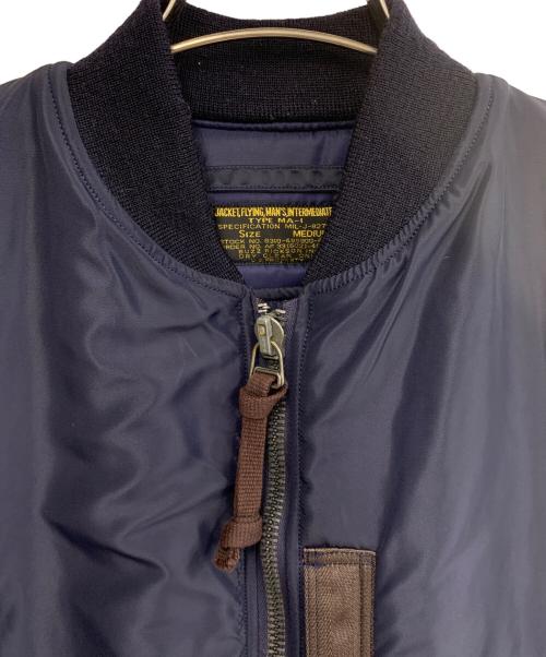 BUZZ RICKSON'S（バズリクソンズ）BUZZ RICKSON'S (バズリクソンズ) MA-１フライトジャケット ネイビー サイズ:Mの古着・服飾アイテム