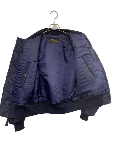 BUZZ RICKSON'S（バズリクソンズ）BUZZ RICKSON'S (バズリクソンズ) MA-１フライトジャケット ネイビー サイズ:Mの古着・服飾アイテム