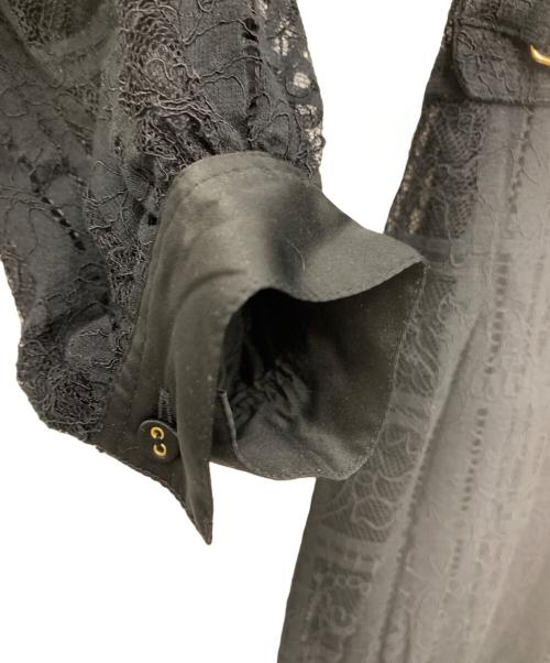 HER LIP TO（ハーリップトゥ）HER LIP TO (ハーリップトゥ) 長袖ワンピース ブラック サイズ:Sの古着・服飾アイテム